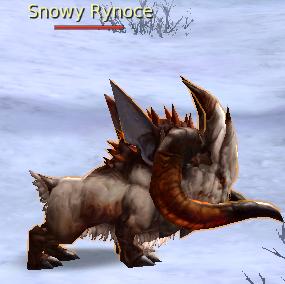 Snowy Rynoce